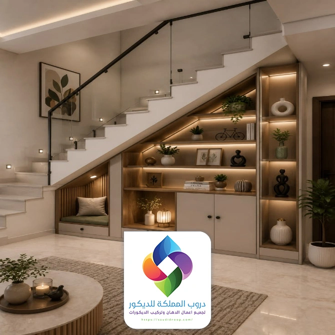 ديكورات بديل الخشب للدرج مكة