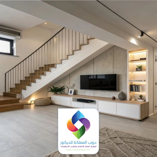 ديكور اسفل الدرج مكة
