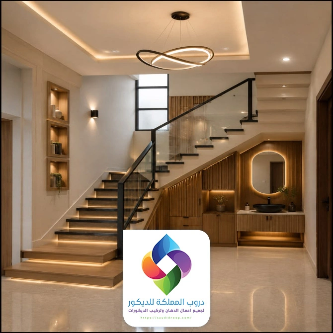 ديكور بيت الدرج مكة