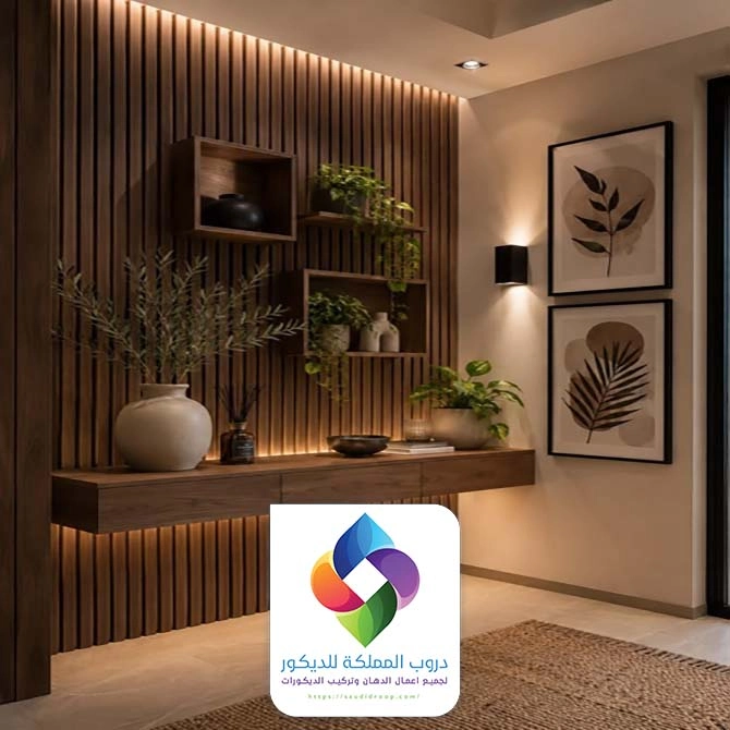 مداخل خشب ديكور بجدة