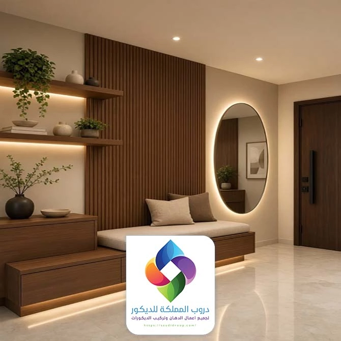 مداخل خشب ديكور بجدة