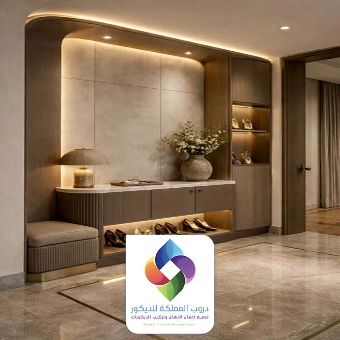 ديكور مداخل شقق جدة