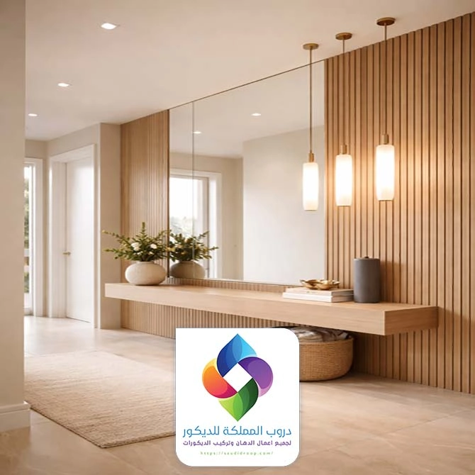ديكور مداخل شقق مكة