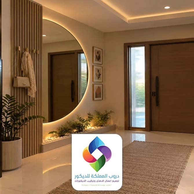 ديكور مداخل شقق مكة