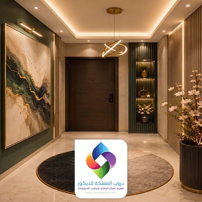 ديكور ممرات داخلية بمكة