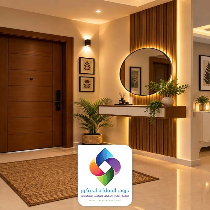 مداخل خشب ديكور مكة