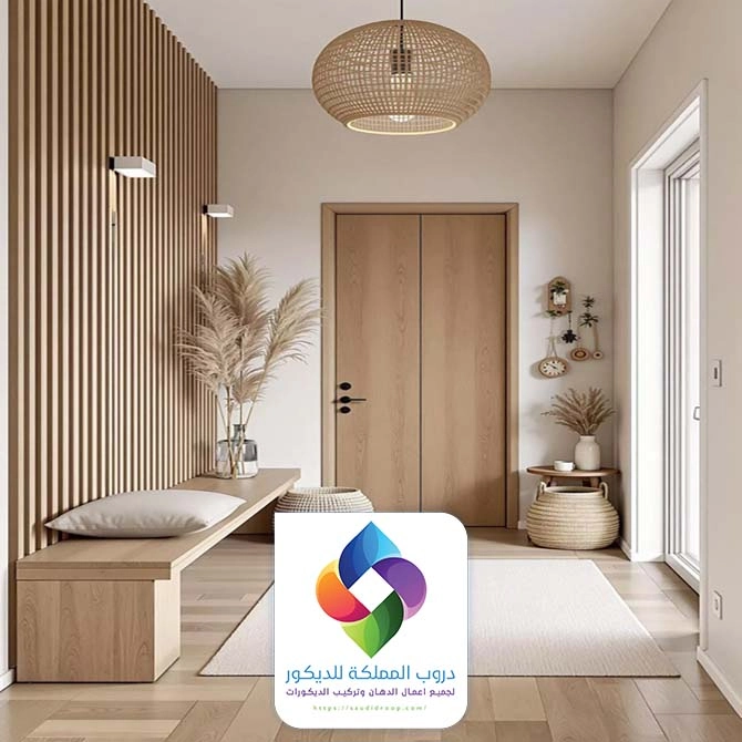 مداخل خشب ديكور جدة